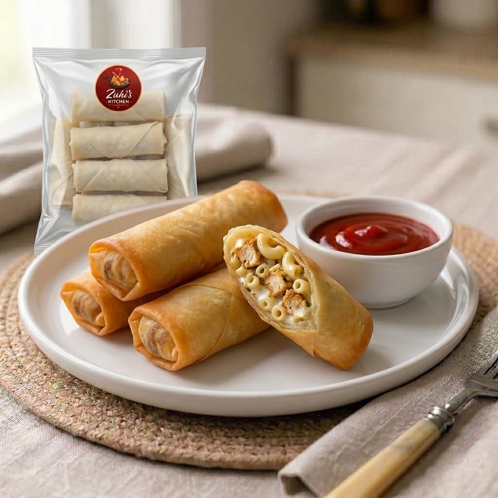 Macaroni Chicken Spin Roll