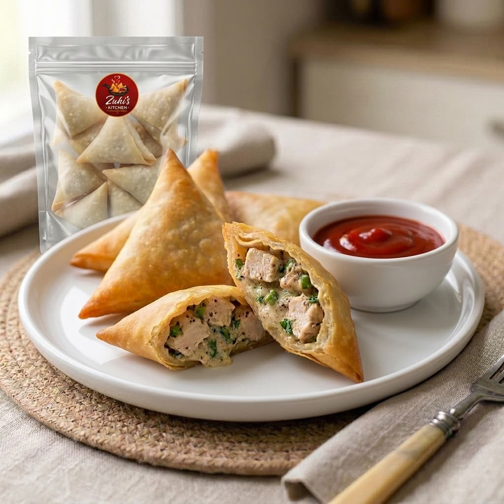 Malai Boti Samosa