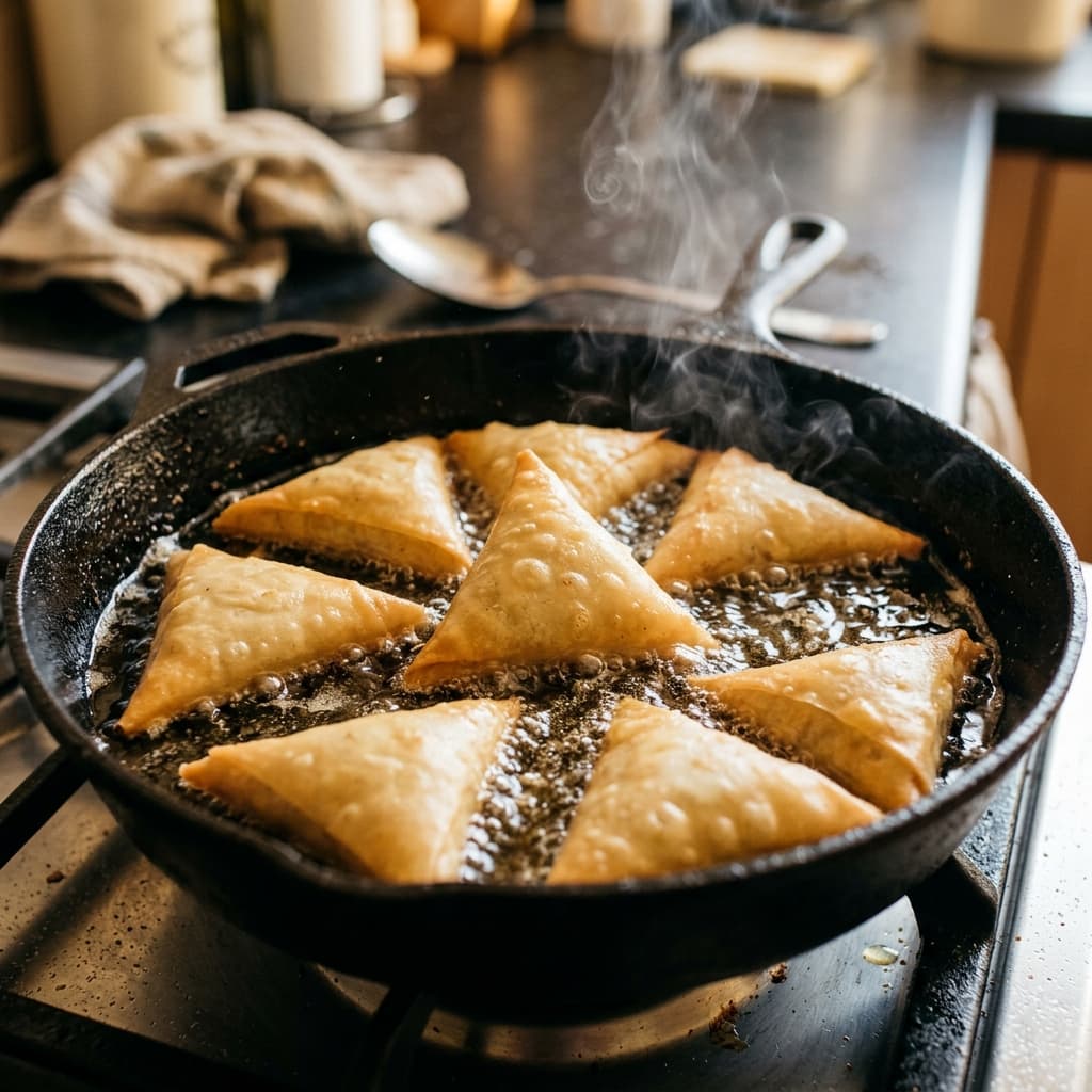 Sizzling Samosas