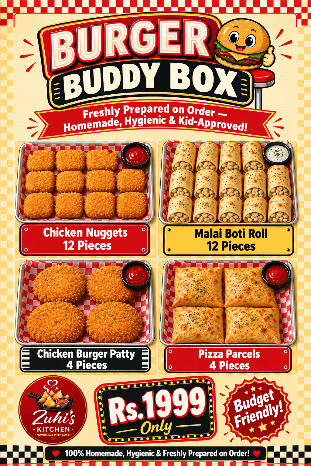 Burger Buddy Box